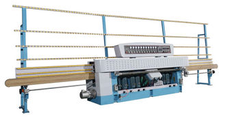 China 10 Spindles Laminated Glass Edging Machine with 45 Angle Range,Glass Straight Line Glass Edging Machine supplier
